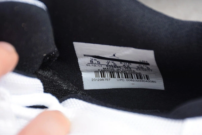 Rep  Retro White Low Air Jordan Black 